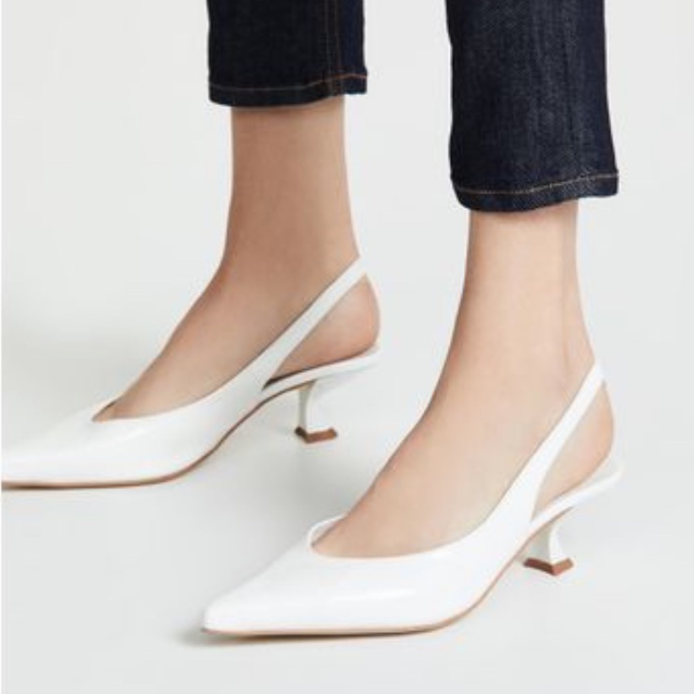 Jeffrey Campbell Amulet Point Toe Slingbacks
